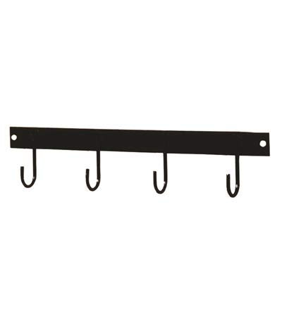 Jacks 10504-BK Bolt on Tack Rack, Black