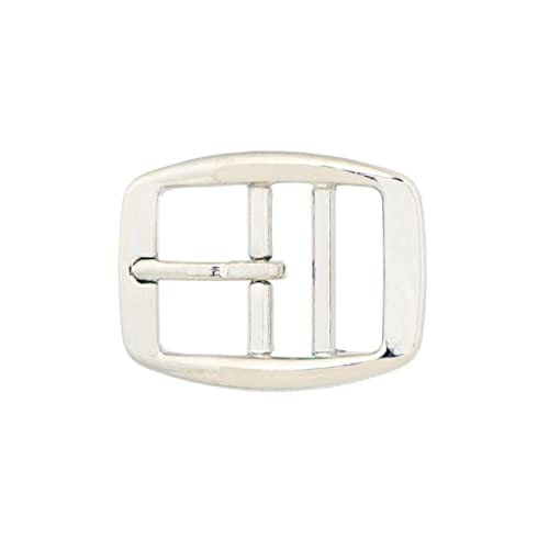 Tandy Leathercraft 1" Nickel Double Bar Buckle 1514-04