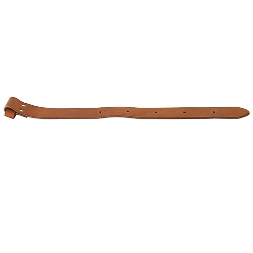 Hilason Western Horse Tack Leather Flank Cinch Billet Chestnut | Off Saddle Strap - color: Chestnut