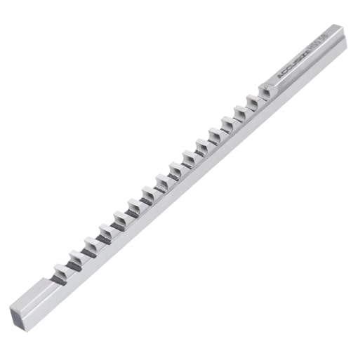 Accusize Industrial Tools No.70 Metric Hss Keyway Broach Set, 4 mm, 5 mm, 6 mm and 8 mm Keyway Size, Style B and C, 5100-0070