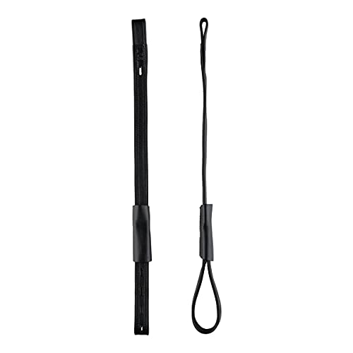 Horze Dressage Soft Stirrup Leathers with Genuine Leather and Nylon Core (Pair)