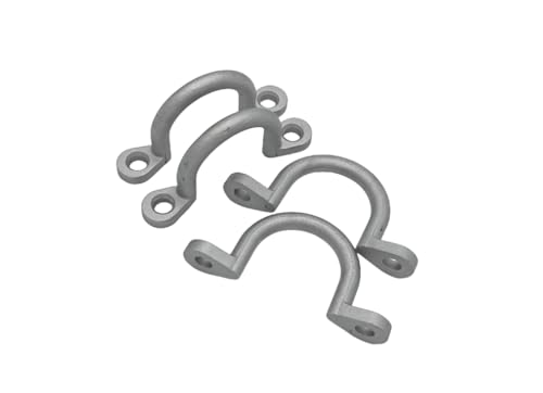 Aluminum Bolt-On Tie Loop 2" ID Tie Down Ring Horse (4pack