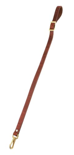 Horse Challenger Horse Western Harness Leather Back Cinch Connector Strap w/Brass Snap 975H6013