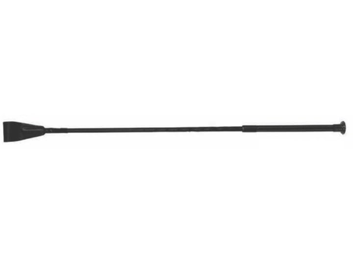 Black All Leather Riding Jumping Bat Whip