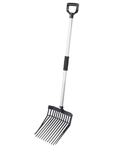 Tough 1 Youth Pro Pick Stall Fork W/2Pc Handle Blac
