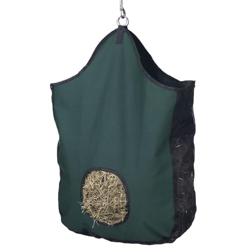 Tough 1 Tough-1 Canvas Hay Tote - color: Hunter Green