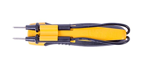 Sperry Instruments ET6204 4 Range Voltage Tester, Yellow, 80-480V AC/DC - size: 80-480V AC/DC