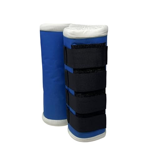 Showman Nylon Quick Wrap Standing Wraps - color: Blue