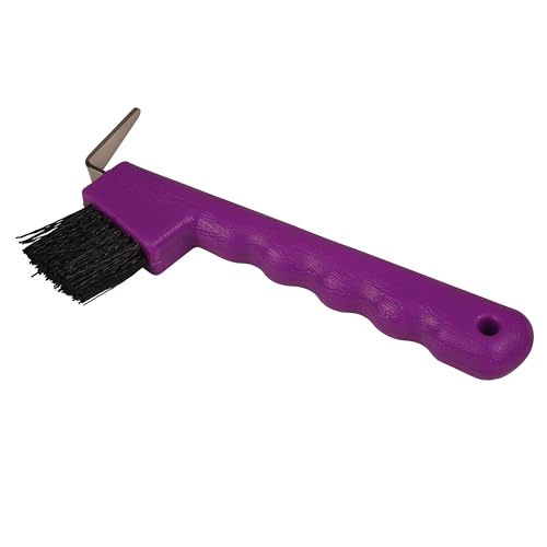 ROMA Brights Hoof Pick, Deep Purple - color: Deep Purple