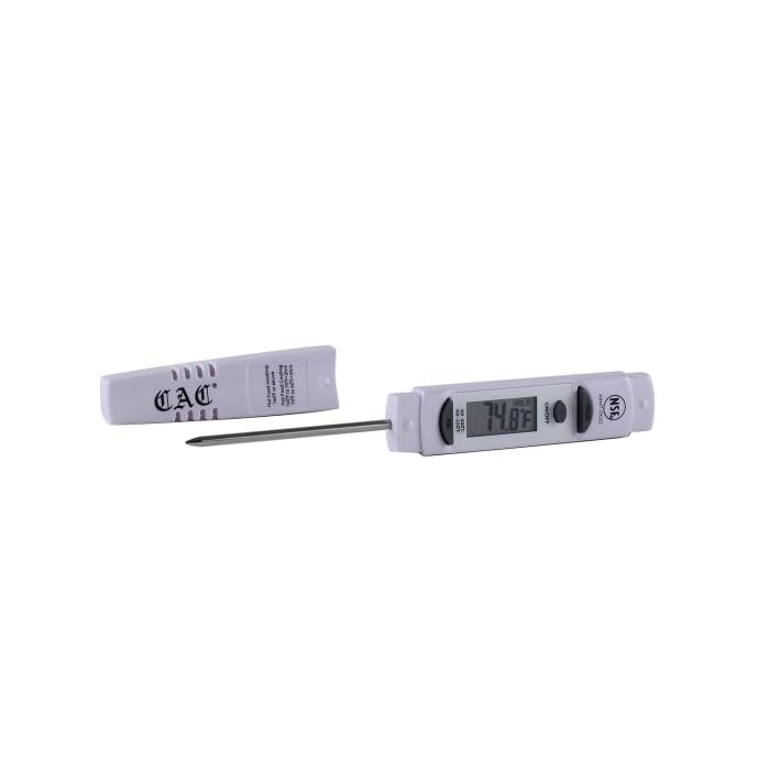 CAC Equil Thermo FPMT-DG22 Digital Instant Read Thermometer with Hold Function