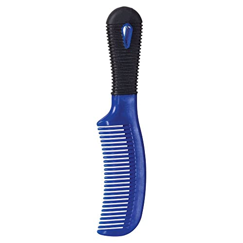Dura-Tech Wash Tote Kit | Color Royal | Complete Horse Grooming Solution | High Absorbency Sponge Mitt | Curved Sweat Scraper | Jelly Scrubber | Mane & Tail Comb