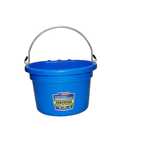 Fortiflex 8 Qt Over The Fence Pail w.Handle Blue