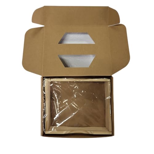 Foxhound Bee Company Comb Honey Cassette Packaging, Medium Frame Packaging - 40 Pack - size: 1 Count (Pack of 40)