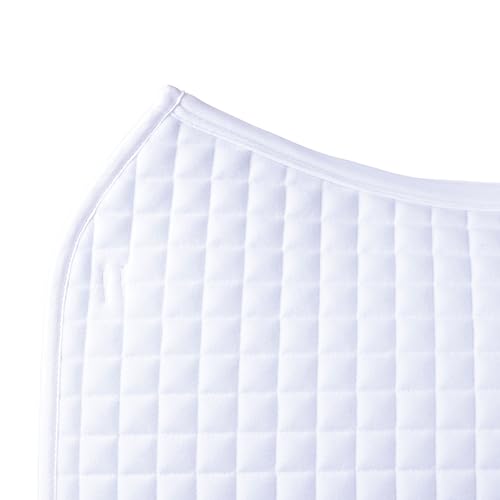 WeatherBeeta Prime Air-Tec Dressage Saddle Pad - color: White, size: Large