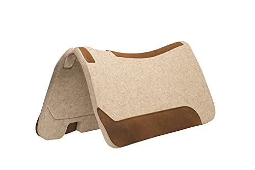 Weaver Equine Contoured Wool Blend Felt Saddle Pad
