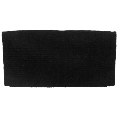 Tough 1 Solid Color Saddle Blanket - color: Black