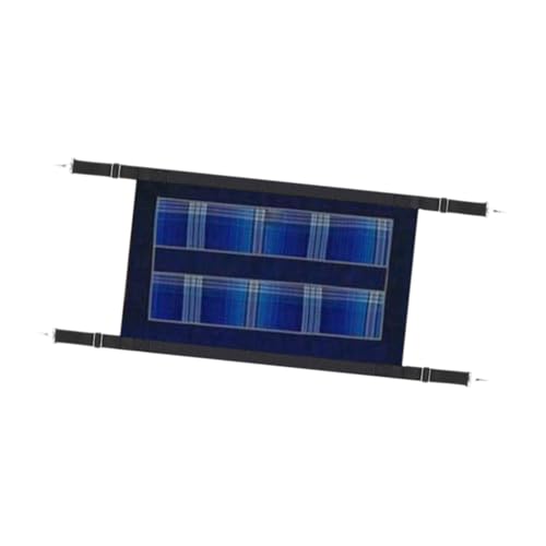 Stall Guard for Horse Barn Guard for Goats, Cows Easy Install 59.1 inch x 18.9 inch Gear Stable Supplies Stall Gate Guard, Blue - color: Blue