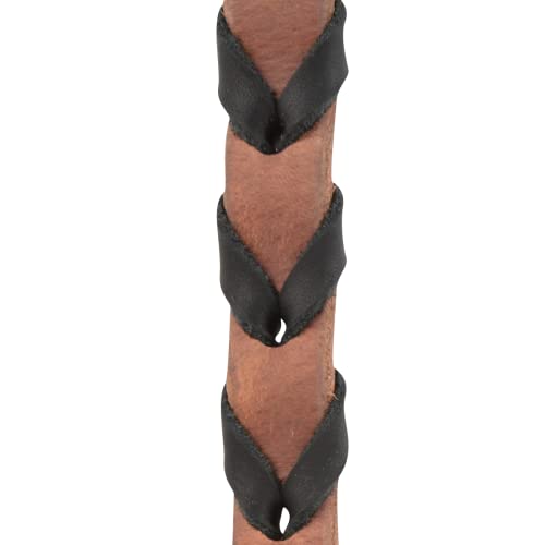 Martin Saddlery 3/4in Latigo Laced Barrel Rein - color: Black
