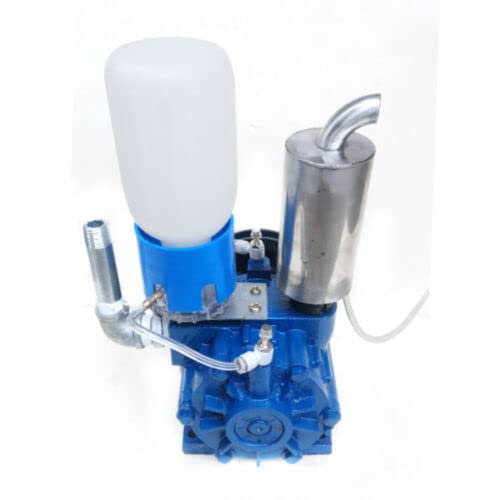 Milking Machine Vacuum Pump, 250 L/Min Portable Cow Goat Milking Machine Livestock Milking Equipment