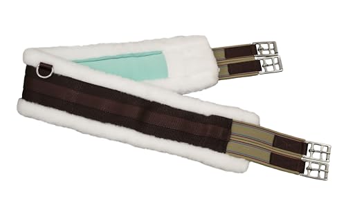 Horse Fare Products Fleece Stay-Dry Girth with Double Elastic - size: 50"