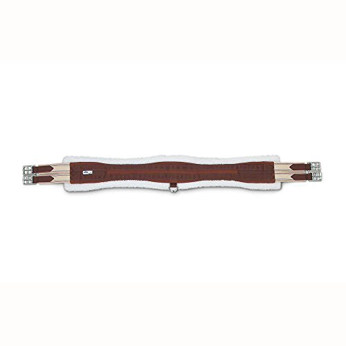 Passport Brown English Contoured Girth - size: 56