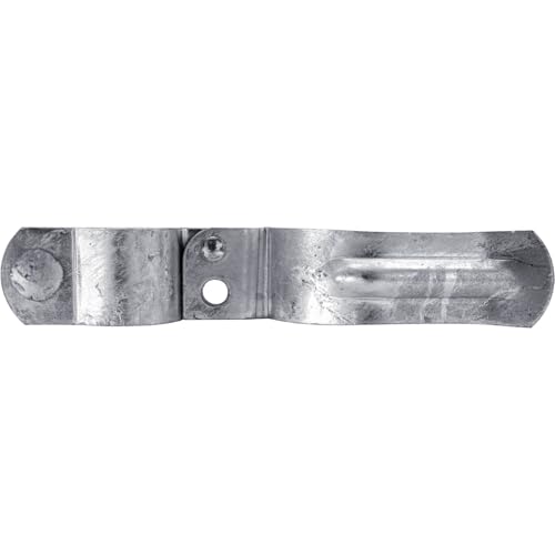 Heavy Duty Fork Latch (Bolt in) 1-5/8" x 2-7/8" Galvanized Pressed Steel - color: GALVANIZED, size: 1-5/8" x 2-7/8"