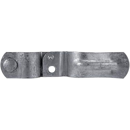 Heavy Duty Fork Latch (Bolt in) 1-3/8" x 1-7/8" Galvanized Pressed Steel - color: GALVANIZED, size: 1-3/8" x 1-7/8"