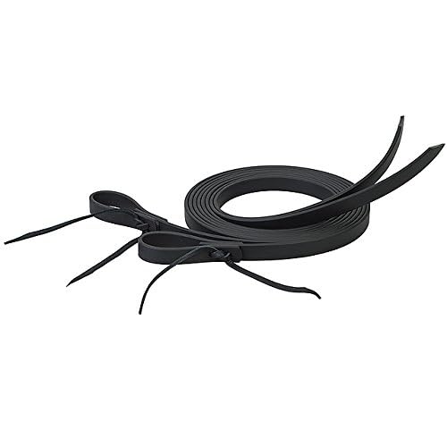 Weaver Leather Trail Gear Split Reins, Black, 5/8" x 7'
