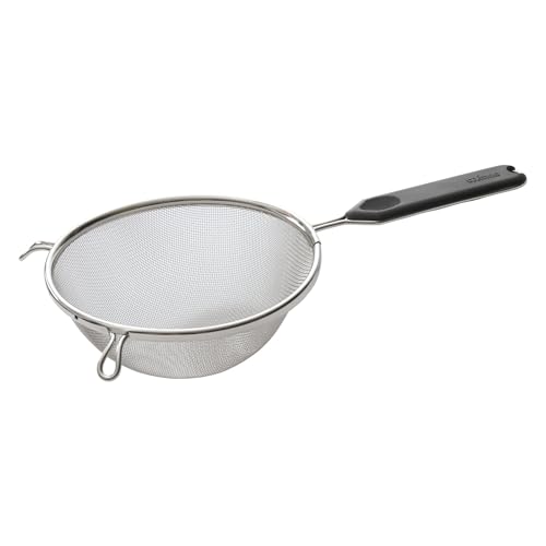 Winco 6 1/4" Stainless Steel Mesh Strainer