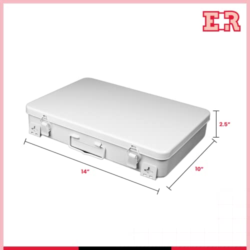 Ever Ready First Aid Metal Case, No.36 – 14” x 10” x 2.5” - size: 14" x 10"