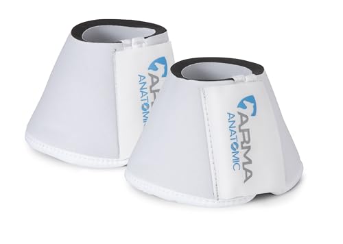 Shires ARMA Neoprene Bell Boots - color: White/White, size: Cob