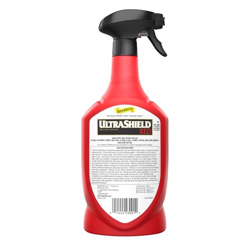 Absorbine UltraShield Red Insecticide & Repellent, 32 fl oz Sprayer - size: 32 Fl Oz