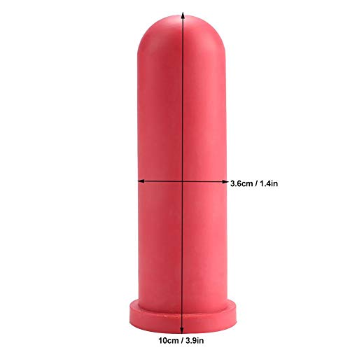 HEEPDD 5Pcs 10cm Length Rubber Calf Milk Drink Nipple | Calf Feeding Bottle Nipple Small Animal Nursing Bottle Nipples Farm Animal Feeding Supplies