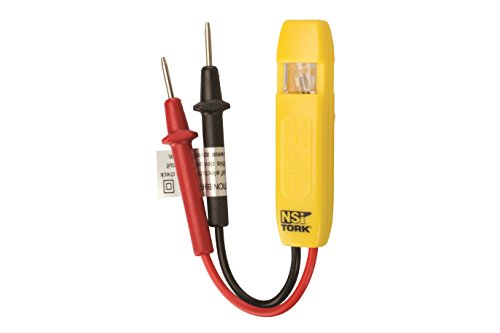 NSi Industries TES-111 Twin Probe Voltage Tester, 80-250 VAC,Neon - size: 43.75 cubic inches
