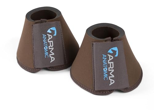 Shires ARMA Neoprene Bell Boots - color: Brown/Brown, size: Full