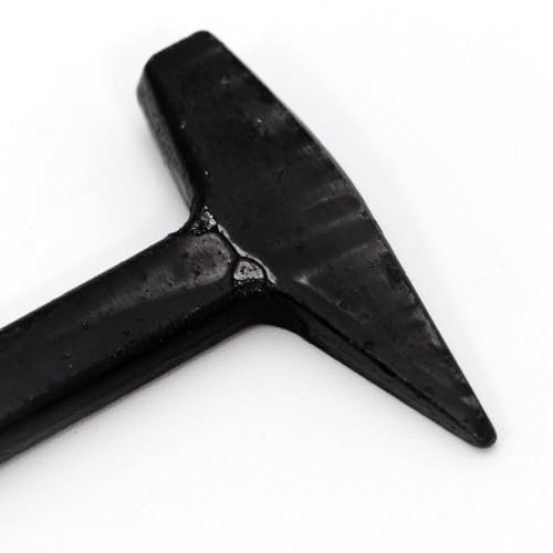 Jeffers Equine Clinch Cutter Farrier Tool 6" – Hoof Trimming Nail Flat Pointed Pritchel Driving Tool for Horses, Livestock, Farrier Blacksmith Toolbox, Grooming, Shoeing, Trimming, Durable Steel