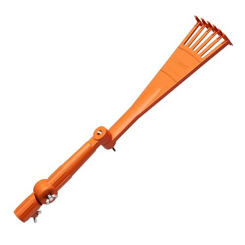 EZ Smart Mini Gutter Rake - Tool Only - Clean Gutters Without a Ladder | Clears Stuck Leaves • Reaches Tough Spots • No Ladder Needed - size: Tool Only