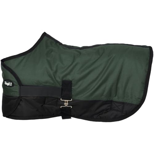 Tough1 600D Adjustable Foal Blanket - color: Hunter Green, size: Medium