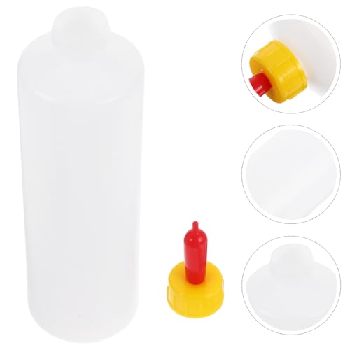 FAVOMOTO 10 Sets Lamb Feeding Bottle Nipples, 13. 5oz Goat Nipple Livestock Nursing Bottles for Milk Feeding Baby Sheep Goat Calf Lamb Puppy