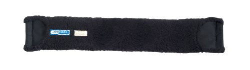 LETTIA Dressage Horse Girth Cover Lined with Coolmax, Black, 32-in
