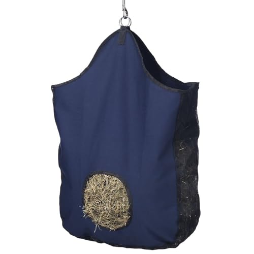 Tough 1 Tough-1 Canvas Hay Tote - color: Navy Blue
