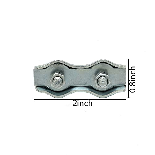 M5 Poly Rope Connectors for Electric Fences Wires, 10 Count