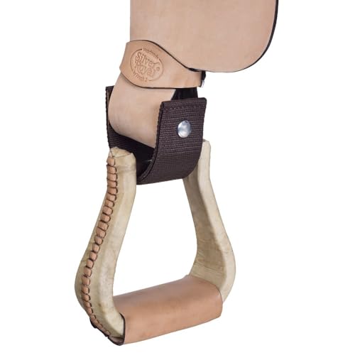 Tough 1 Stirrup Turner - color: Brown, size: 2 1/2"