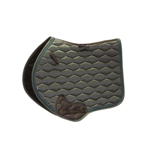 ARMA Satin Jump Saddle Pad - color: Burgundy, size: 17"-18"