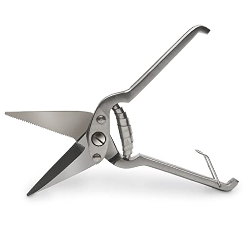 Goat Hoof Trimmers Sheep Hoof Trimming Shears Nail Clippers Stainless Steel Shrub Trimmer Floral Shears Gardening Scissors 9 Inch Long (Silver)
