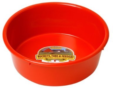 Little Giant Farm & Ag P5RED 5 Quart Red Plastic Utility Pans