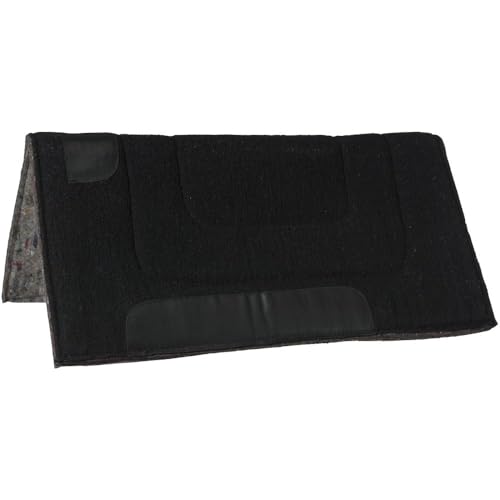 Tough 1 Ottawa Saddle Pad Heavy Felt Lined - color: Black