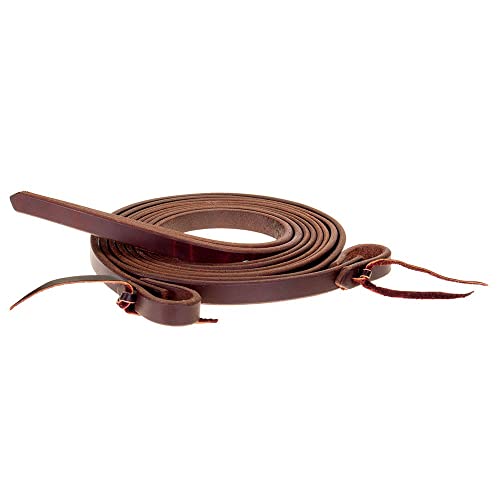 NRS 3/4in Oiled Harness Leather Split Reins N/A N/A