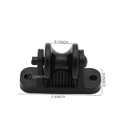 12 Pcs Electric Fence Wood Post Corner Bracket Insulators