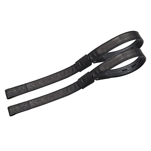 Bates Webbers Stirrup Leathers - color: Black, size: 0/24